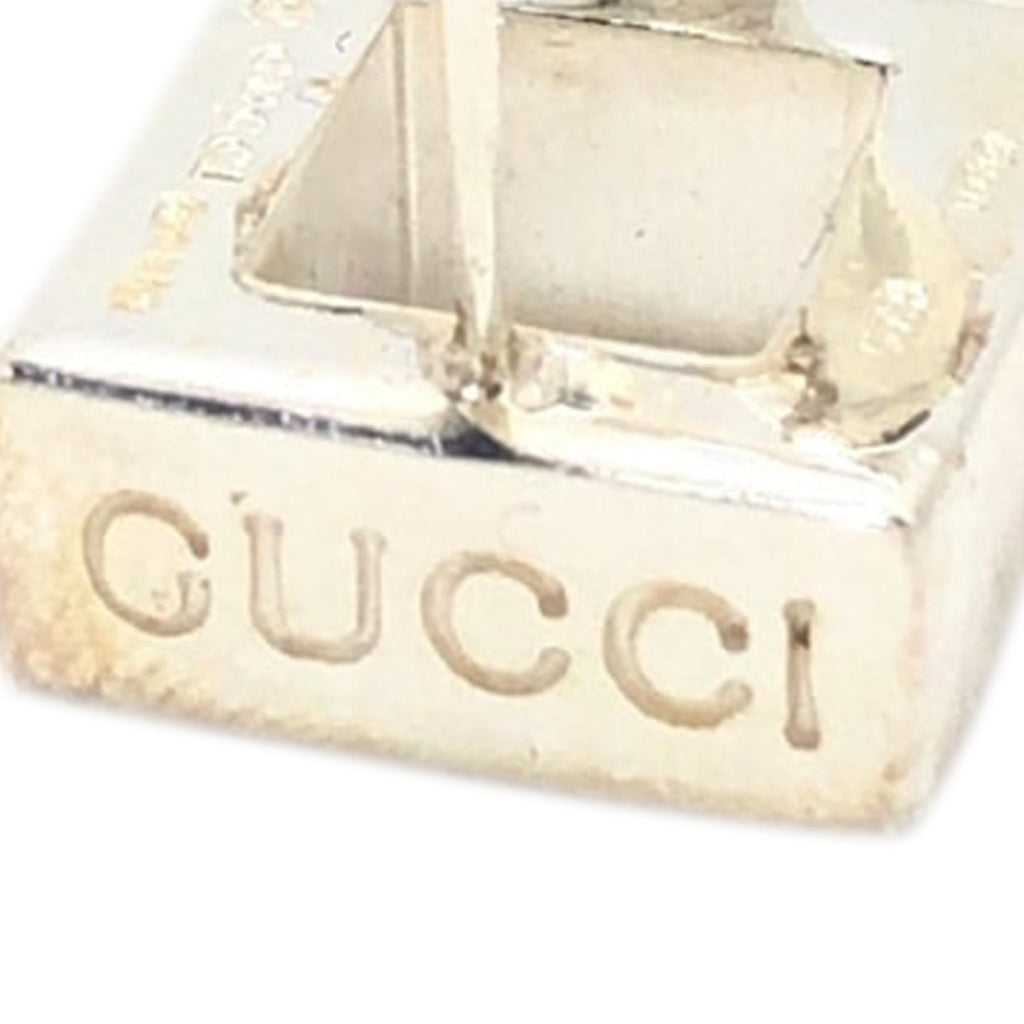 Gucci Square Metal Clip on Earrings (SHG-4enAGU)