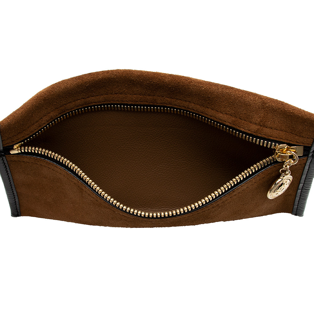 Gucci Suede Pochette (SHF-15392)