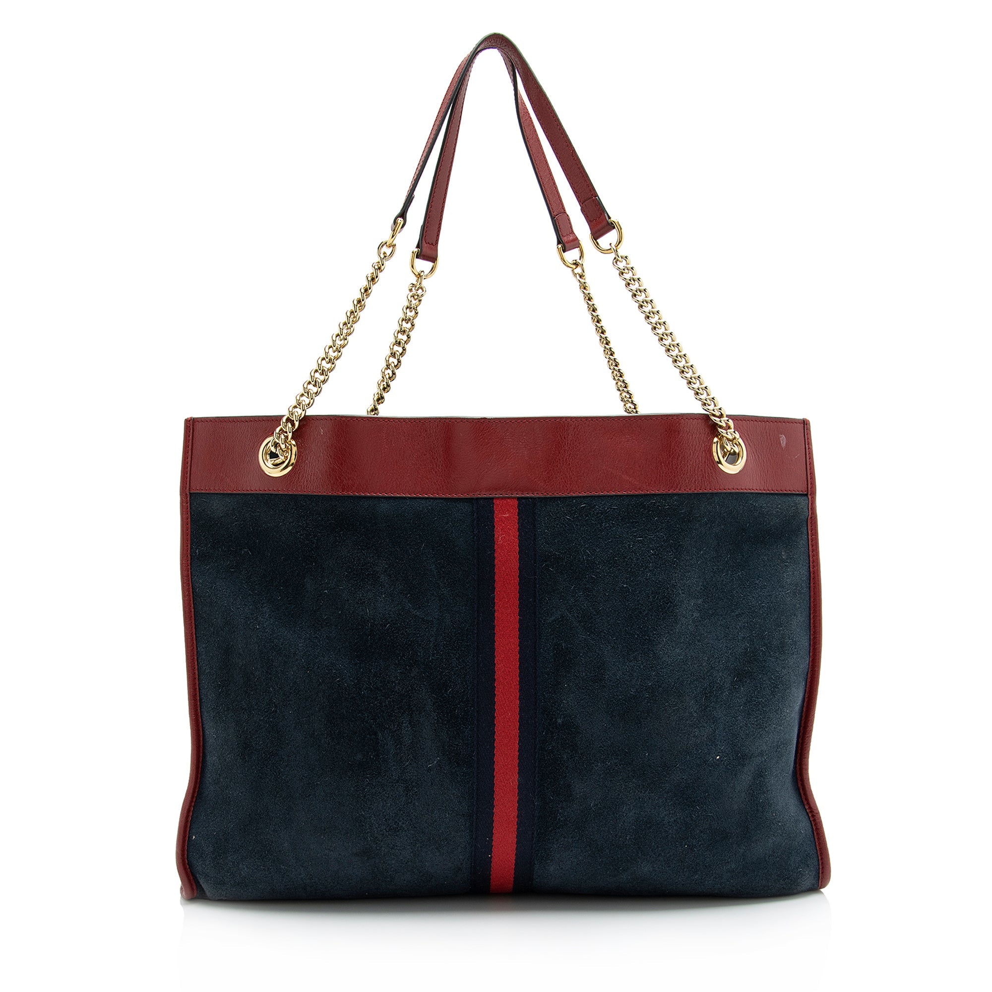 Gucci Suede Rajah Large Tote (SHF-23682)