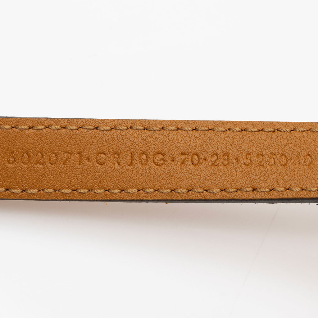 Gucci Suede Torchon GG Skinny Belt - Size 28 / 71 (SHF-Dhlqyz)