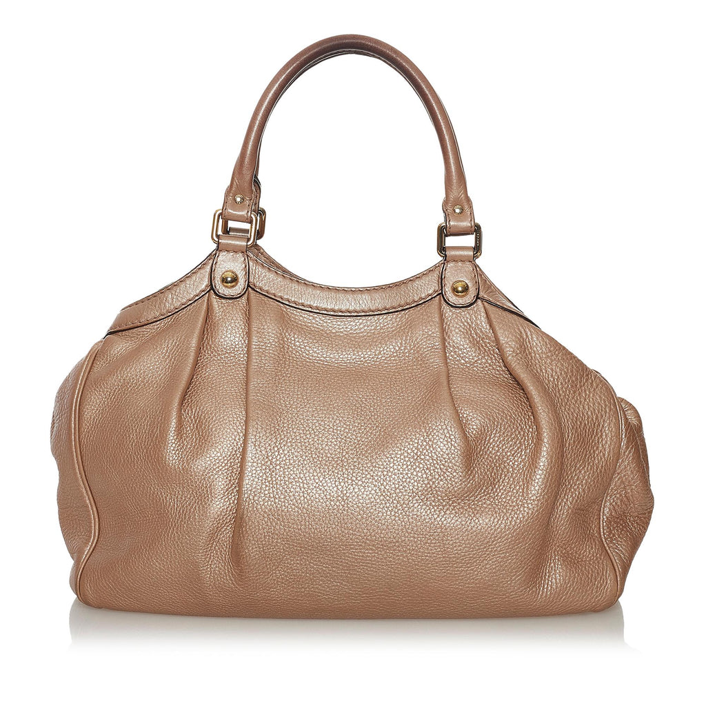 Gucci Sukey Leather Tote Bag (SHG-33713)