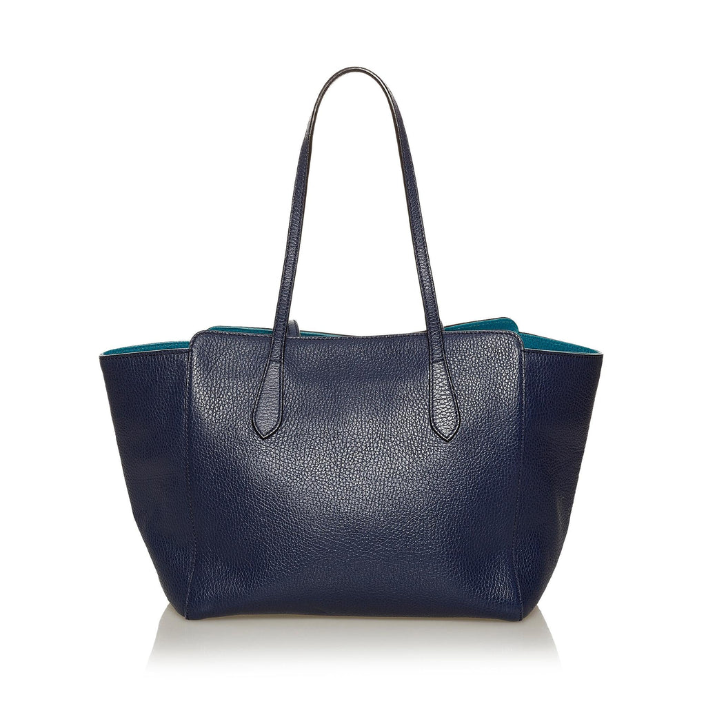 Gucci Swing Leather Tote Bag (SHG-29049)
