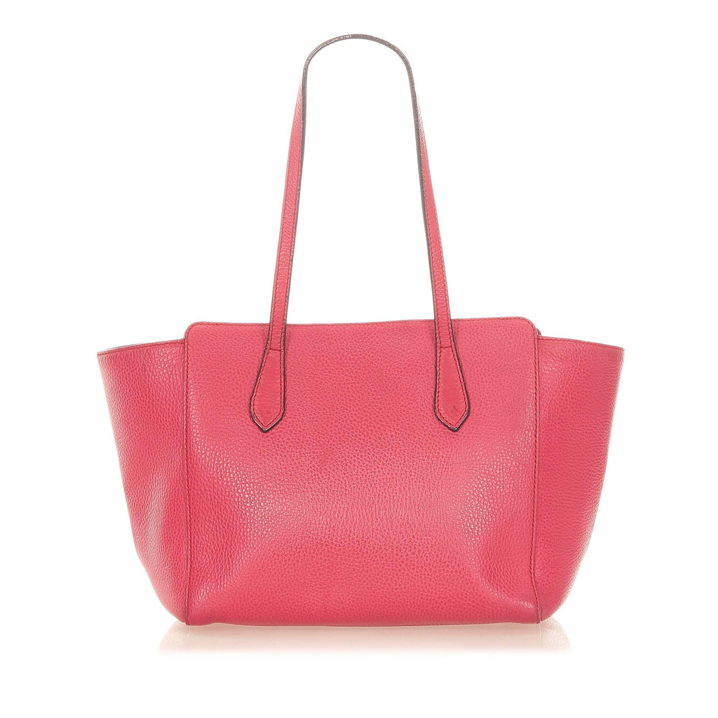 Gucci Swing Leather Tote Bag (SHG-30094)