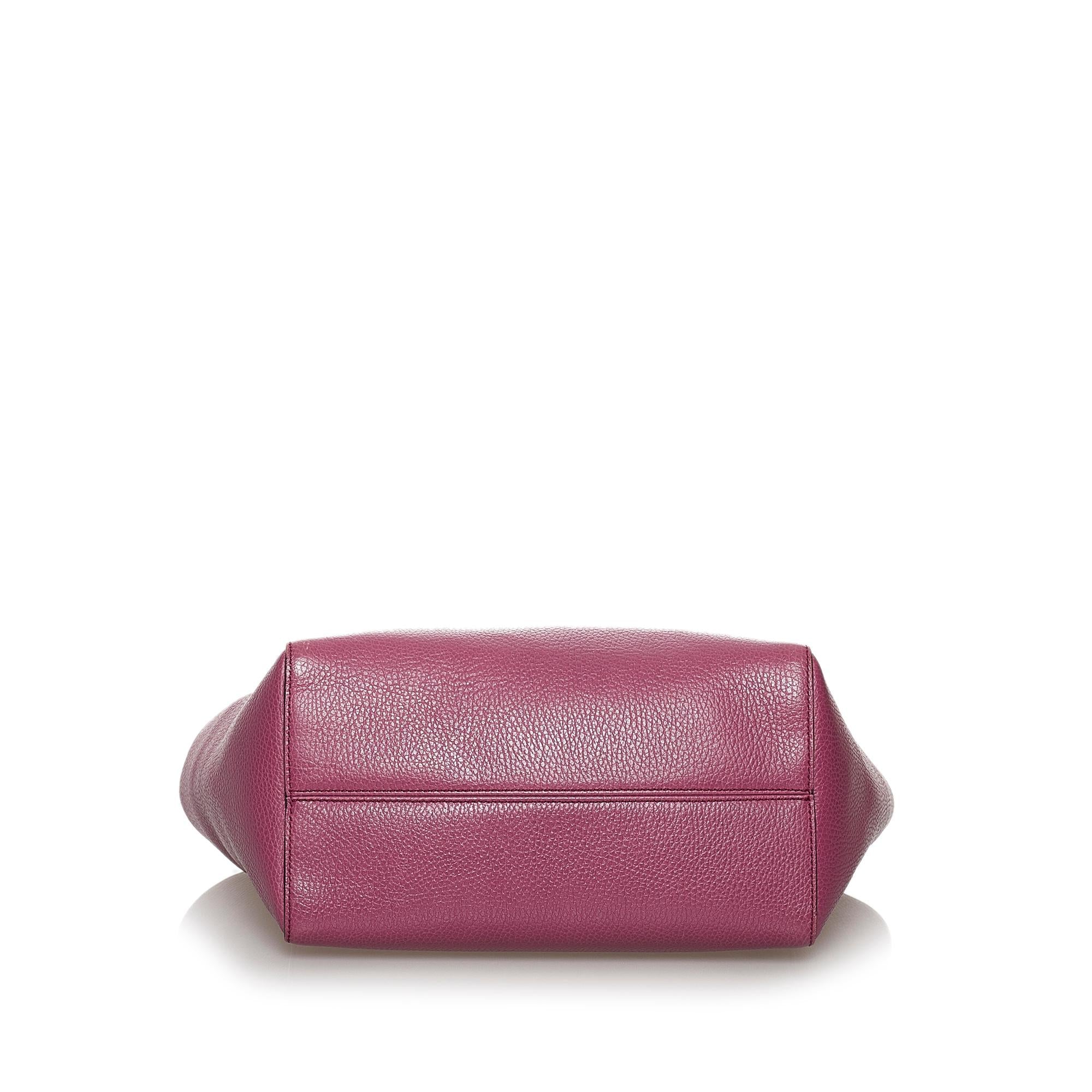 Gucci Swing Leather Tote Bag (SHG-30671)