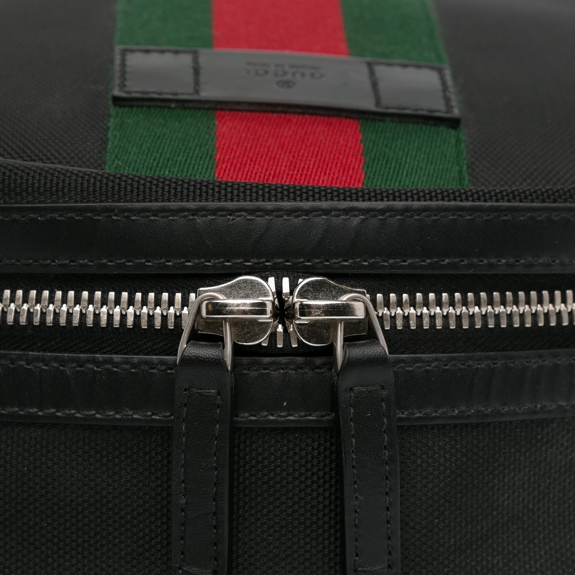 Gucci Techno Web Canvas Backpack (SHG-HShuVx)