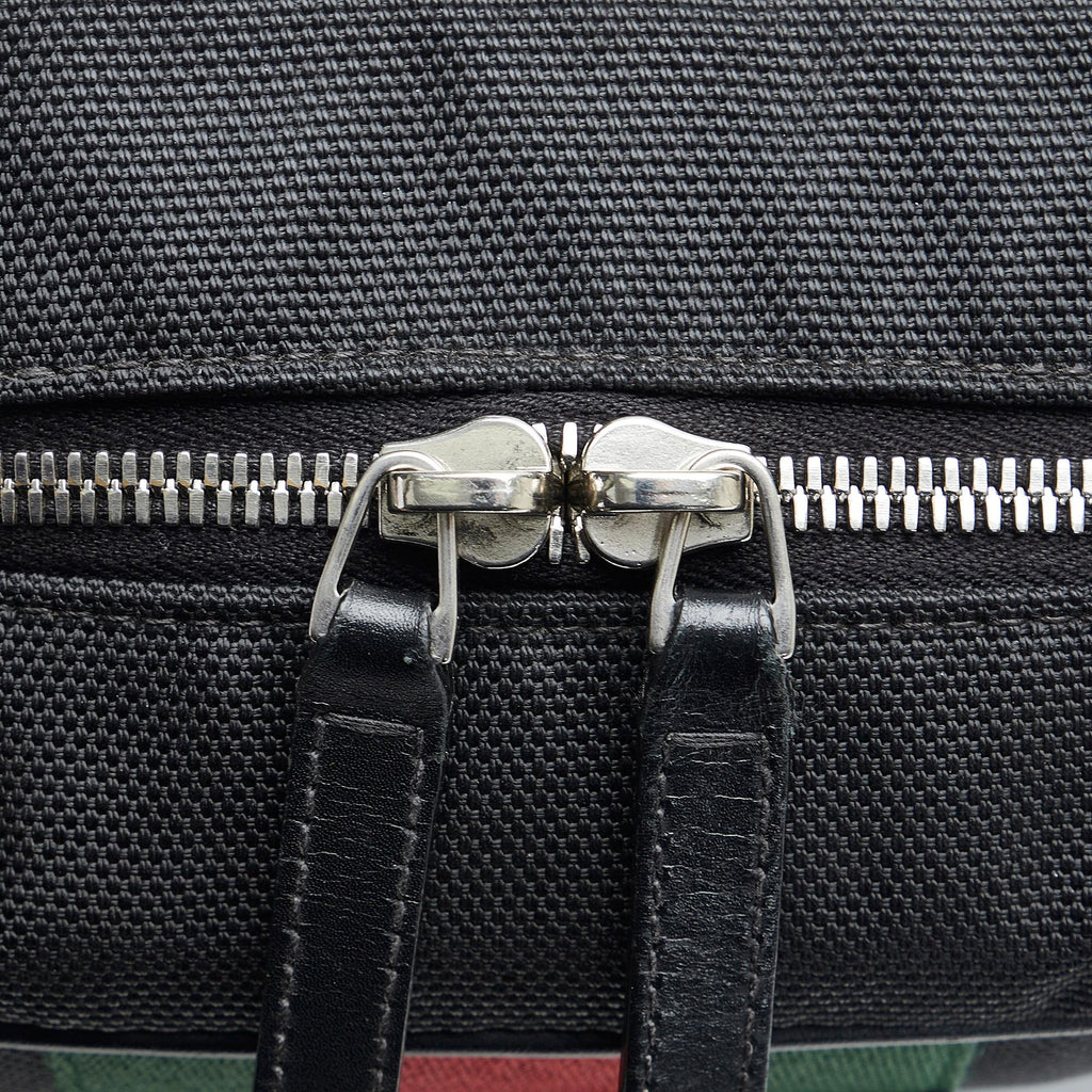 Gucci Techno Web Canvas Clutch (SHG-L5ydsu)