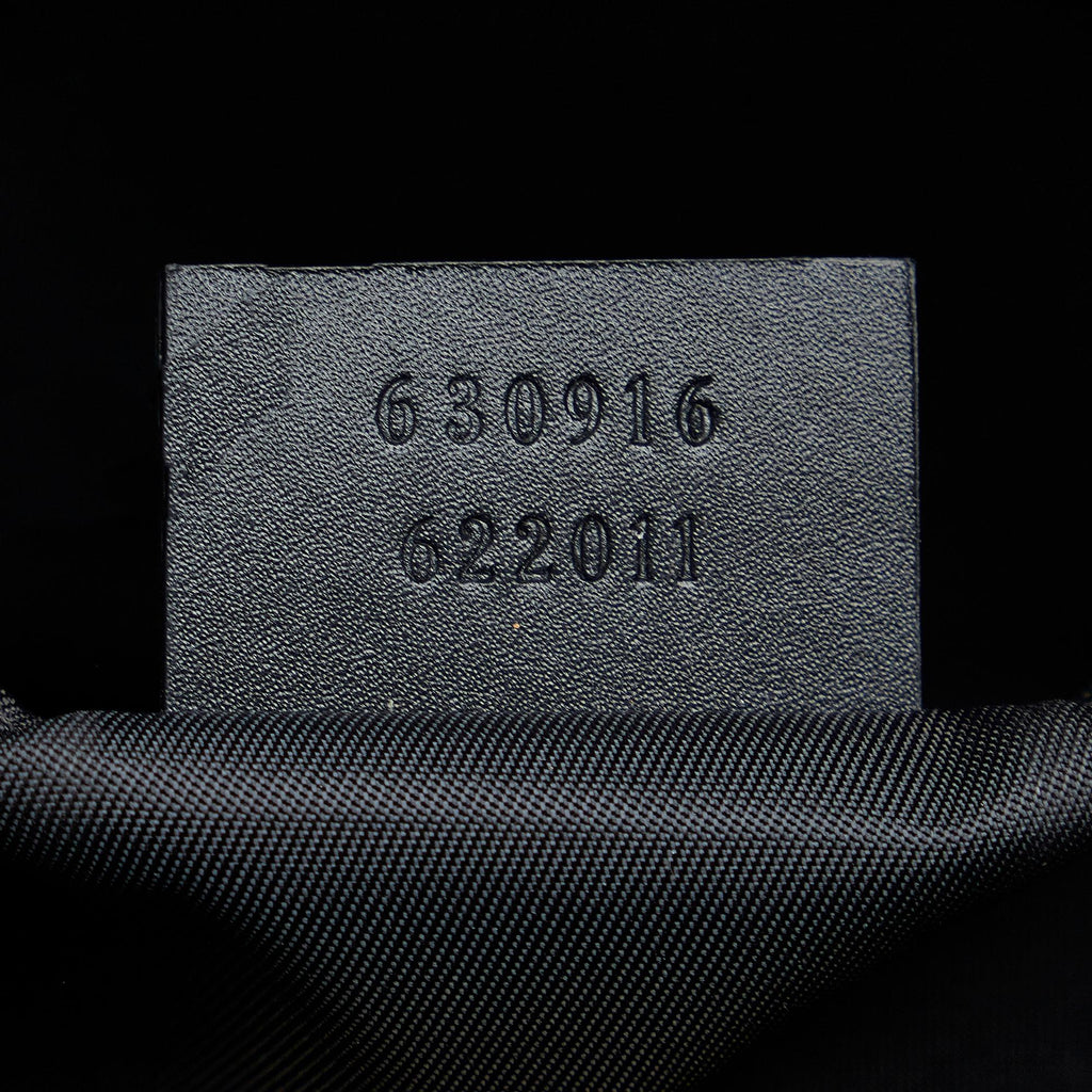 Gucci Techno Web Canvas Clutch