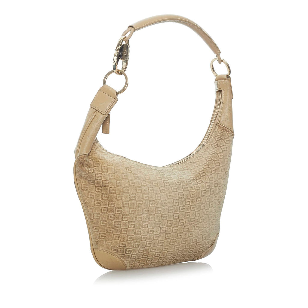 Gucci Vintage Square G Canvas Shoulder Bag (SHG-37623)