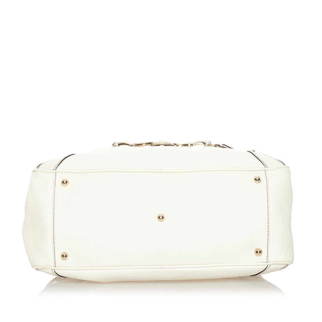 Gucci Wave Leather Handbag (SHG-33657)