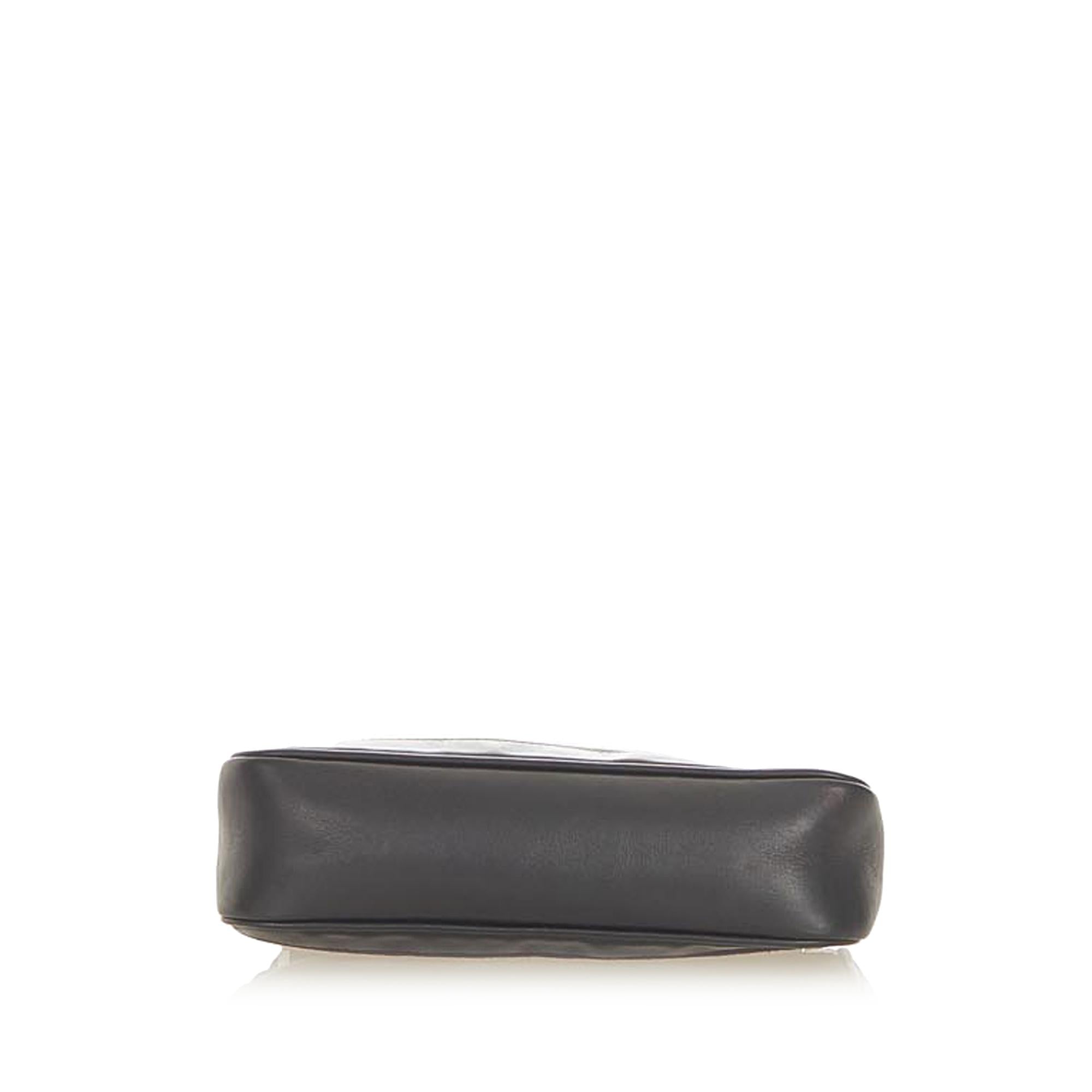 Gucci Web Denim Baguette (SHG-36578)