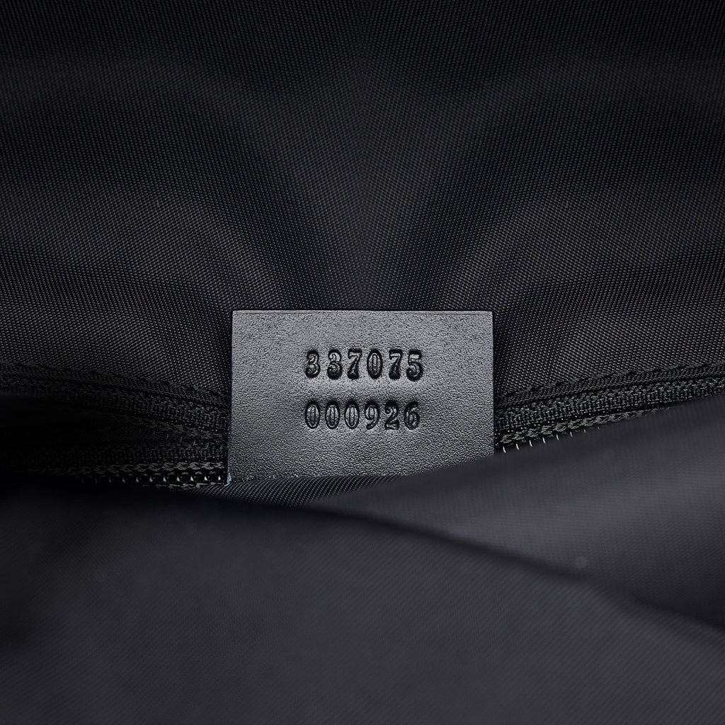 Gucci Web Fold Over Techno Backpack