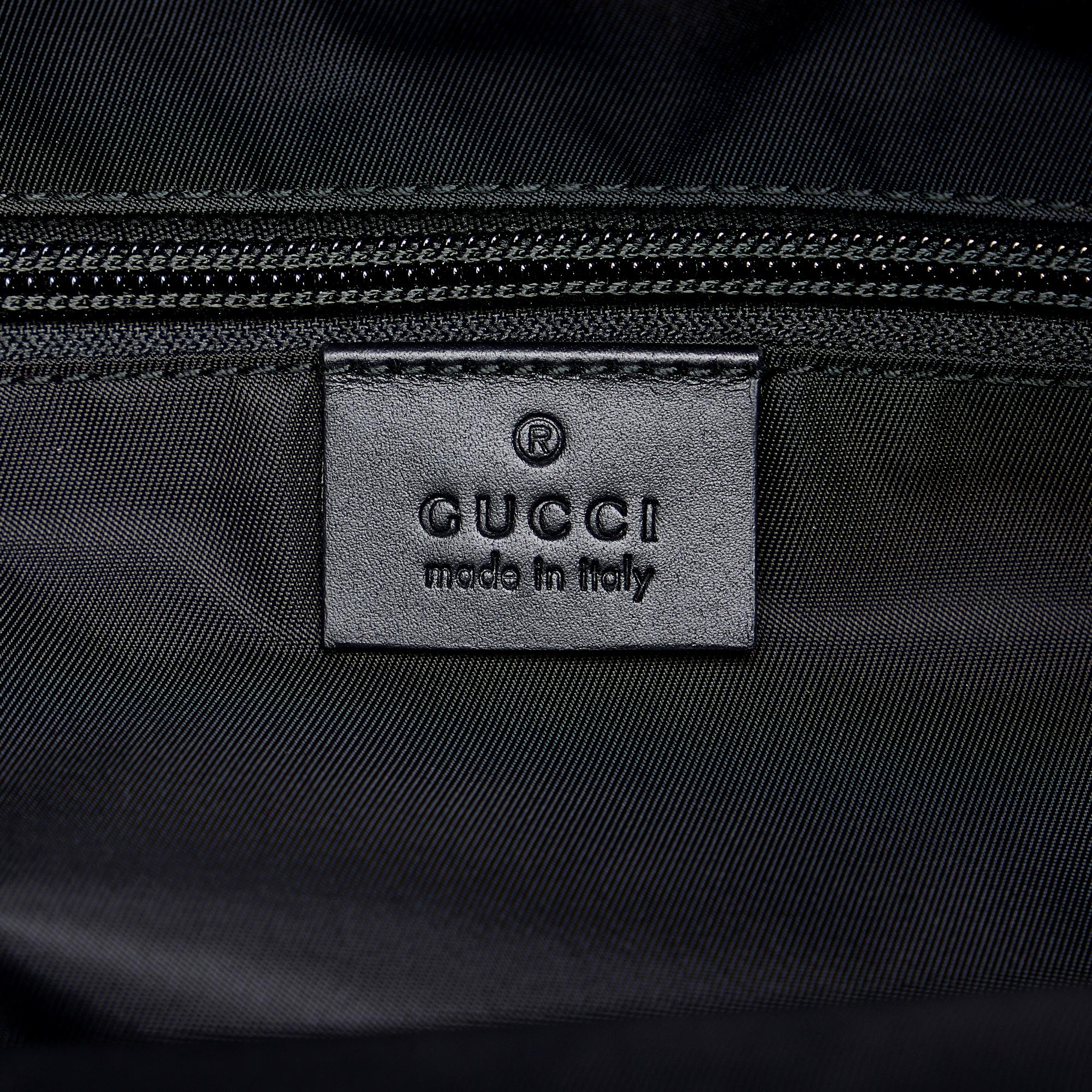 Gucci Web Fold Over Techno Backpack