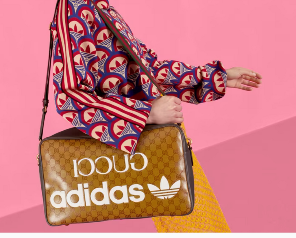 GUCCI X ADIDAS GG MEDIUM SHOULDER BAG