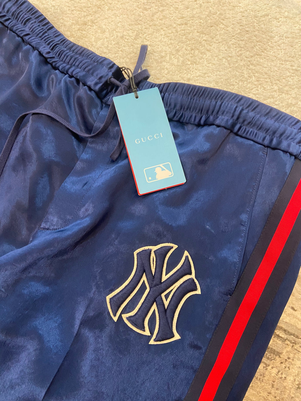 GUCCI NY YANKEES MEN'S TRACK PANT