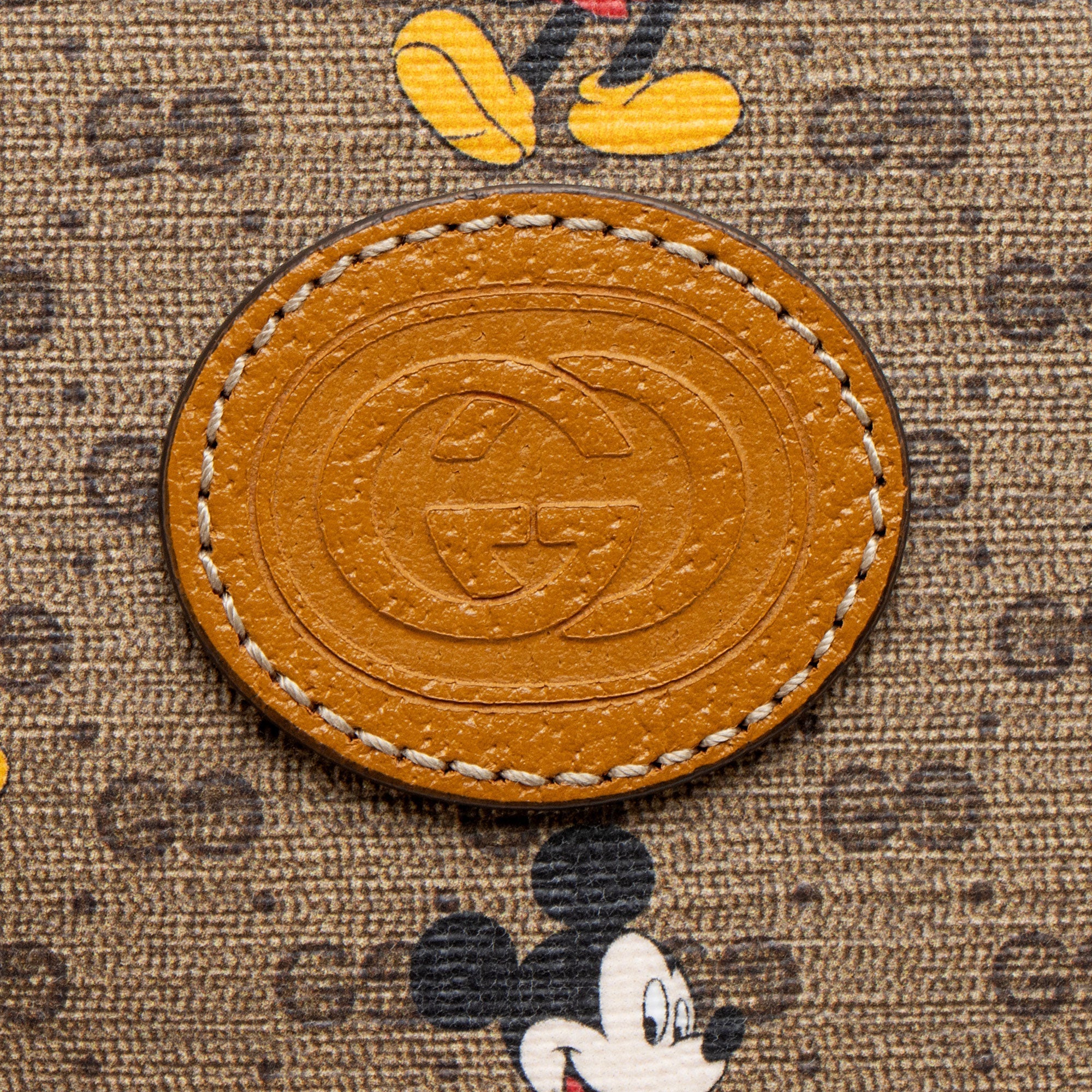 Gucci x Disney Micro GG Canvas Mickey Mouse Round Backpack