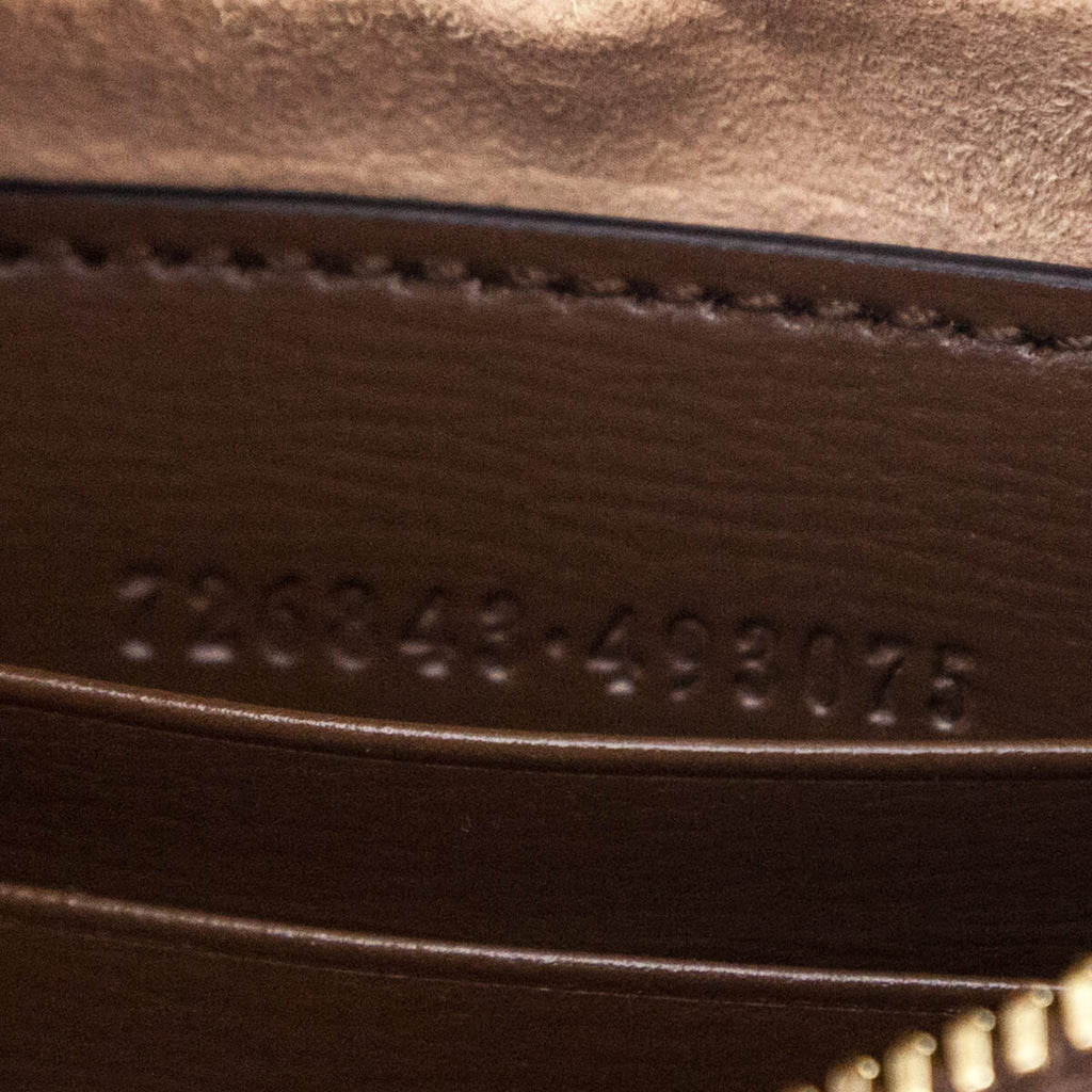 Gucci Beige GG Supreme Monogram Mini Retro Interlocking G Half Moon Bag