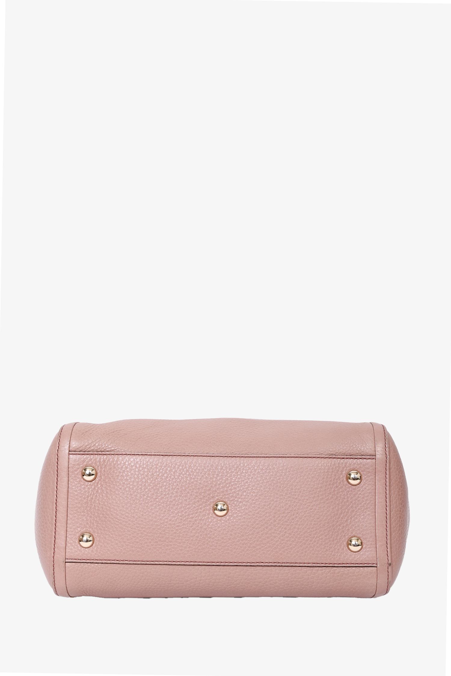 Gucci Beige Leather Soho Top Handle Bag with Strap