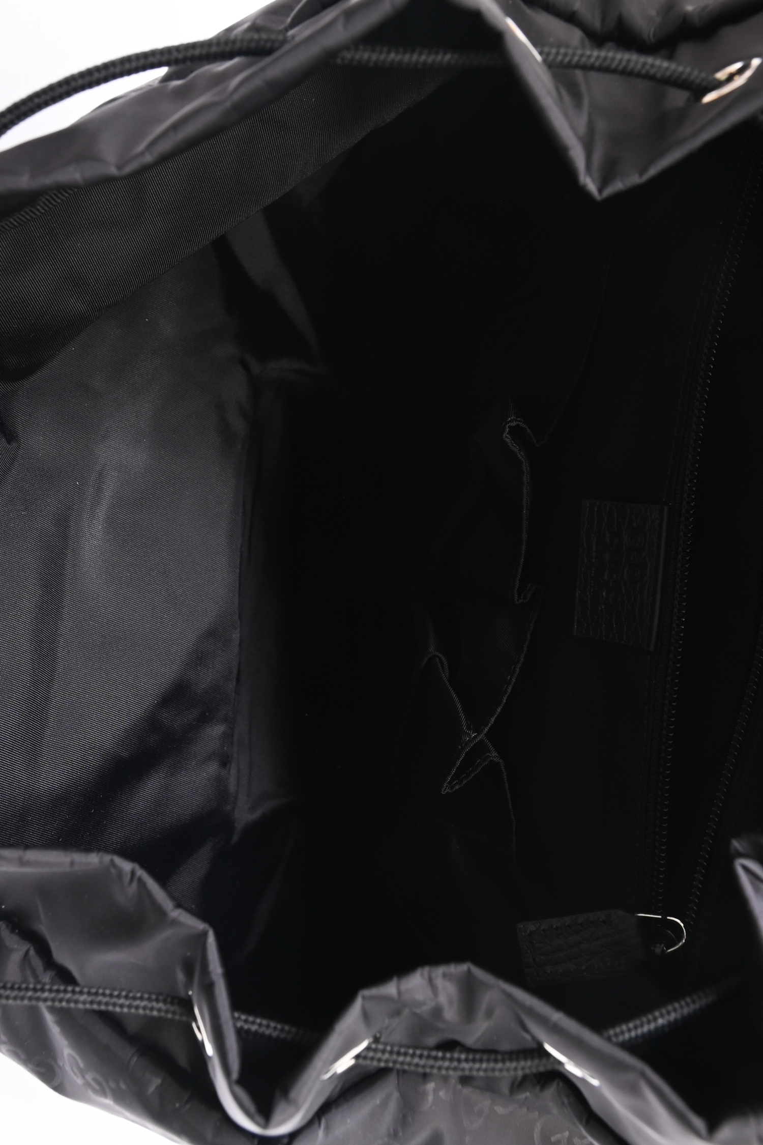 Gucci Black GG Nylon Backpack