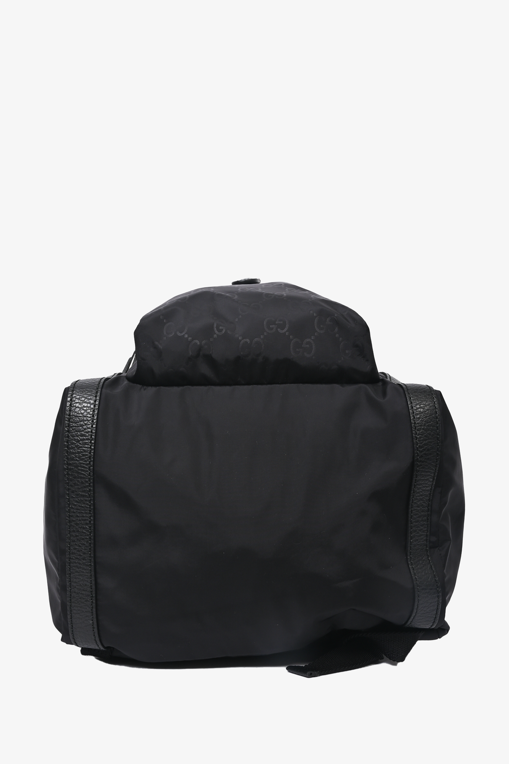 Gucci Black GG Nylon Backpack