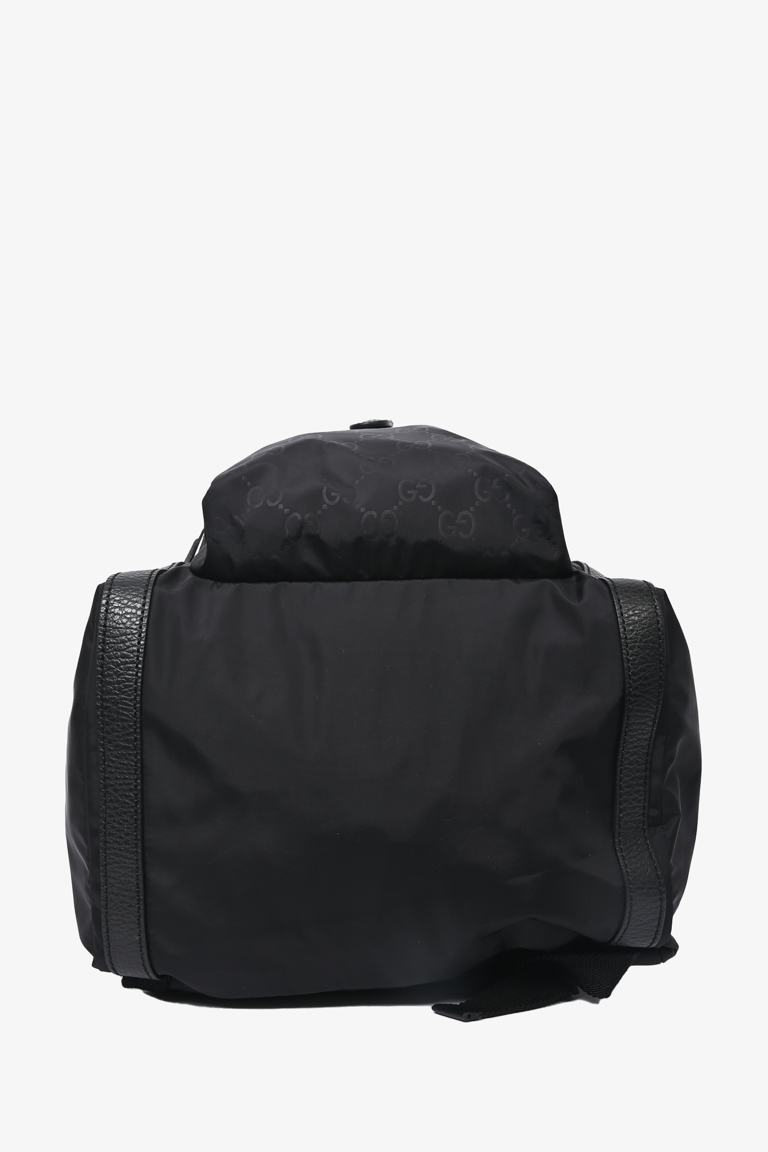 Gucci Black GG Nylon Backpack
