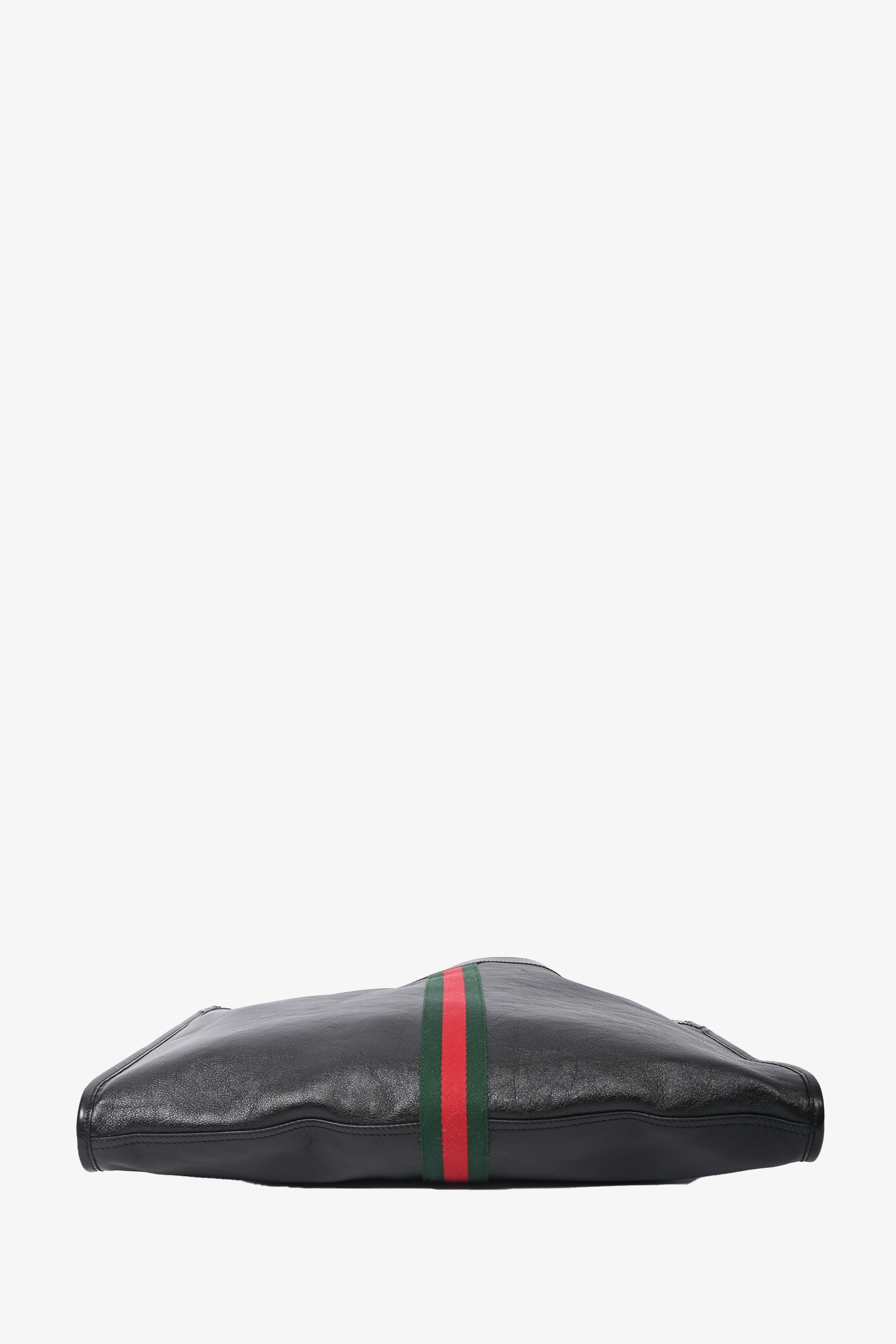 Gucci Black Leather 'Rajah' Maxi Tote Bag
