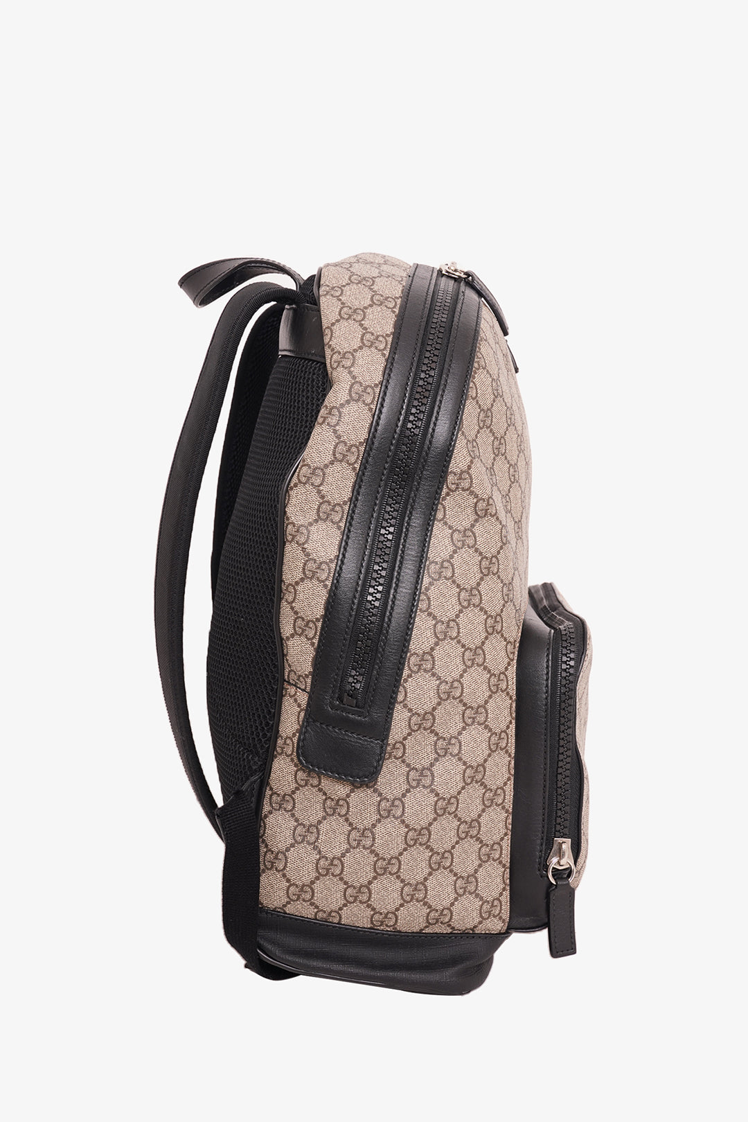 Gucci Brown GG Supreme Medium Eden Backpack