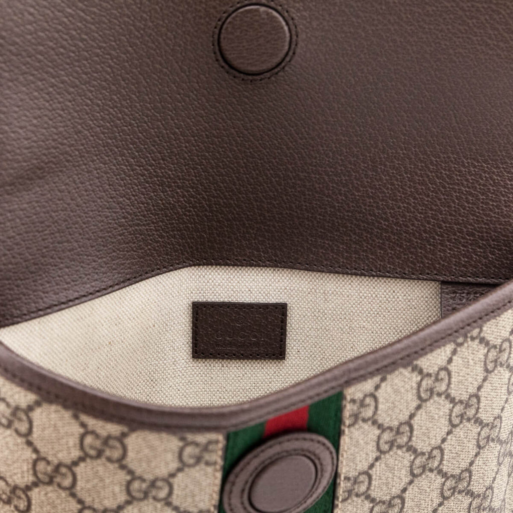 Gucci Brown GG Supreme Neo-Vintage Belt Bag