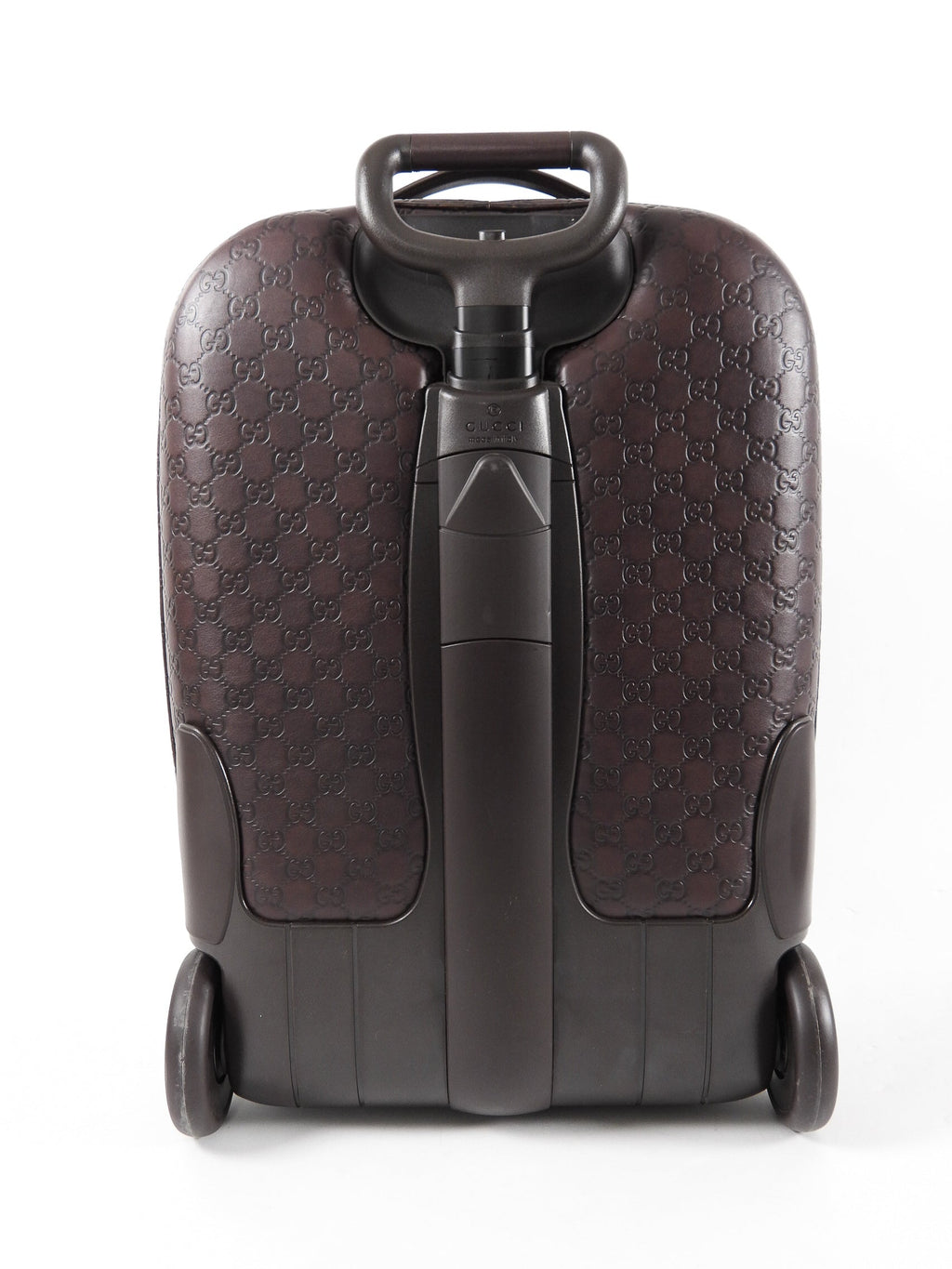 Gucci Guccissima Brown Monogram Rolling Luggage