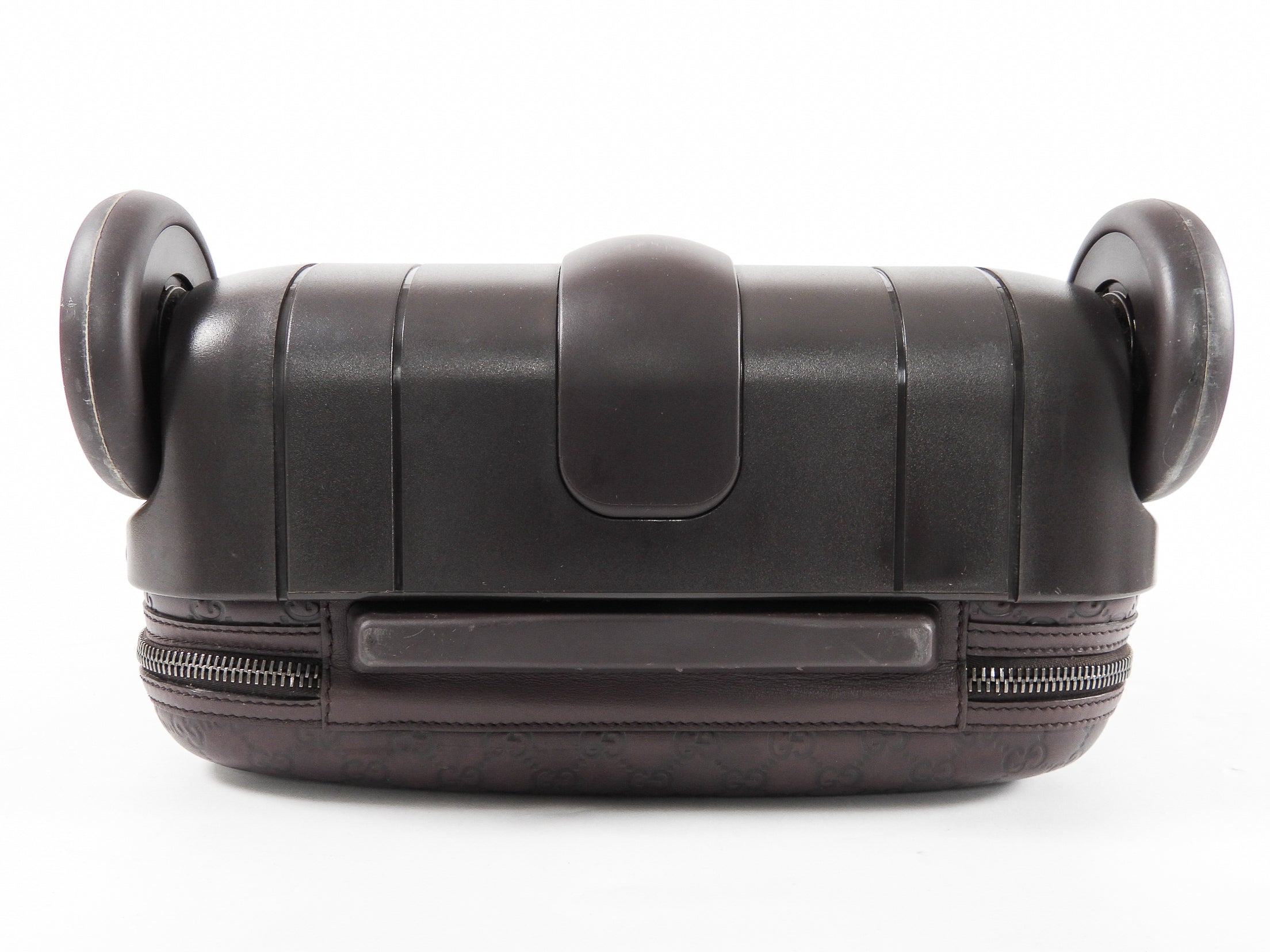 Gucci Guccissima Brown Monogram Rolling Luggage