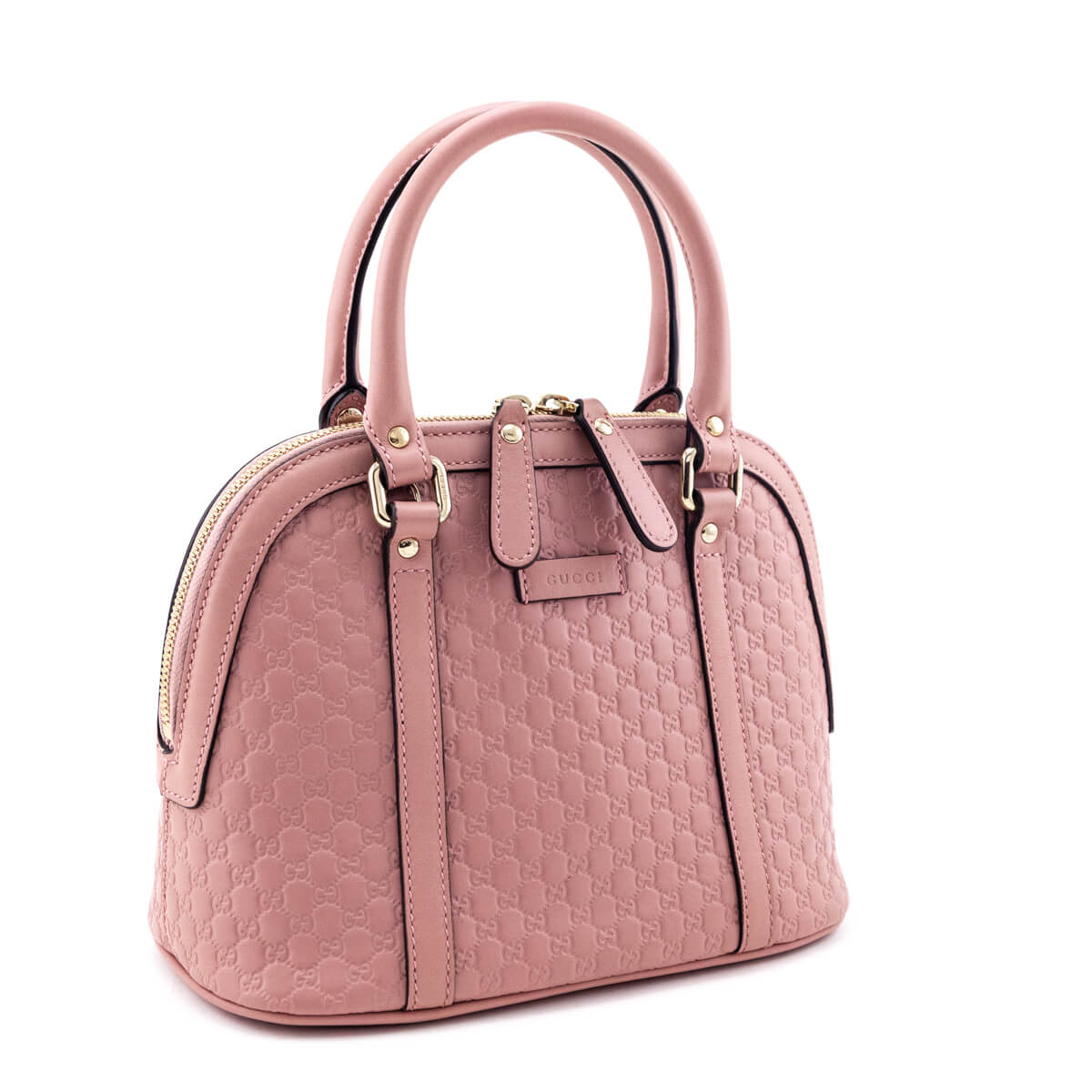 Gucci Pink Guccissima Mini Dome Bag