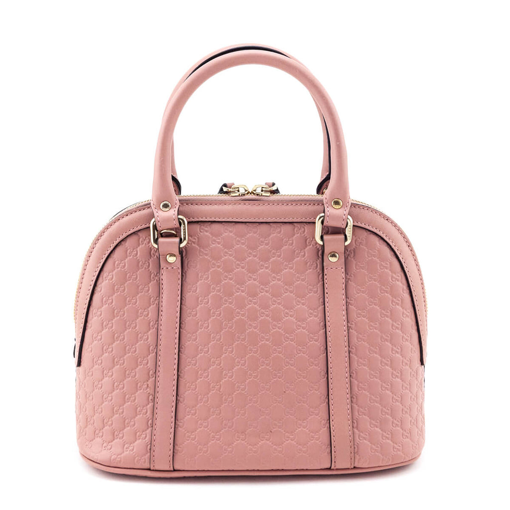 Gucci Pink Guccissima Mini Dome Bag
