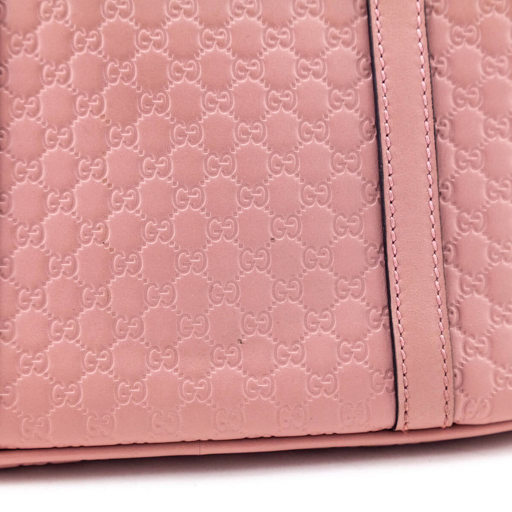 Gucci Pink Guccissima Mini Dome Bag