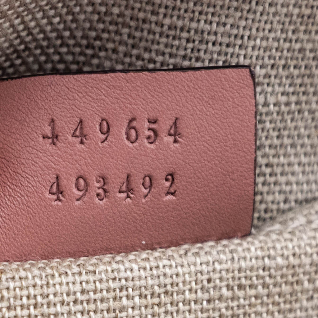 Gucci Pink Guccissima Mini Dome Bag