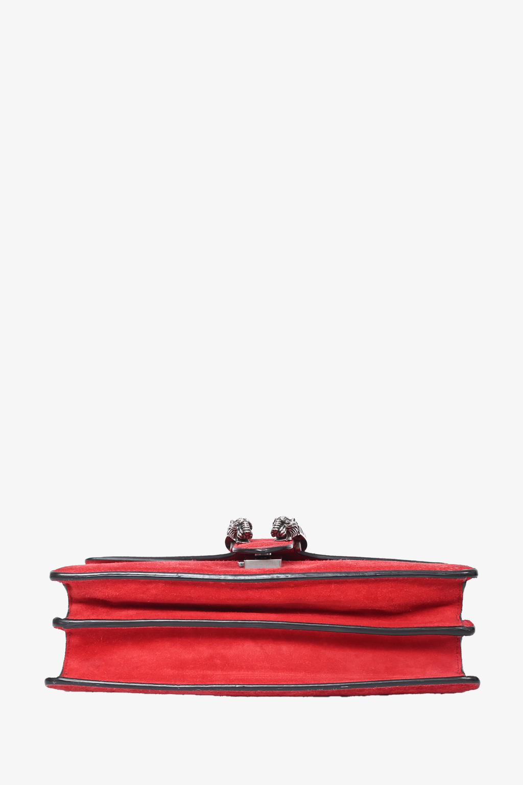 Gucci Red Suede Medium Dionysus Shoulder Bag