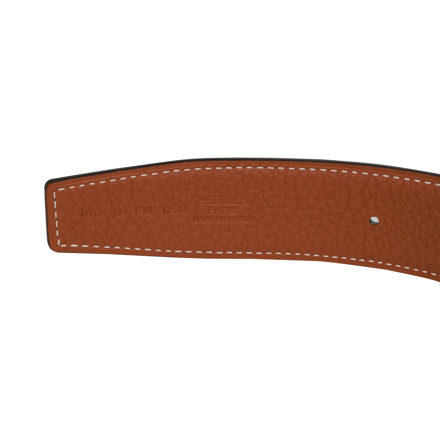 Hermes 32mm Reversible Black/Gold Constance H Belt 90cm Palladium Buckle