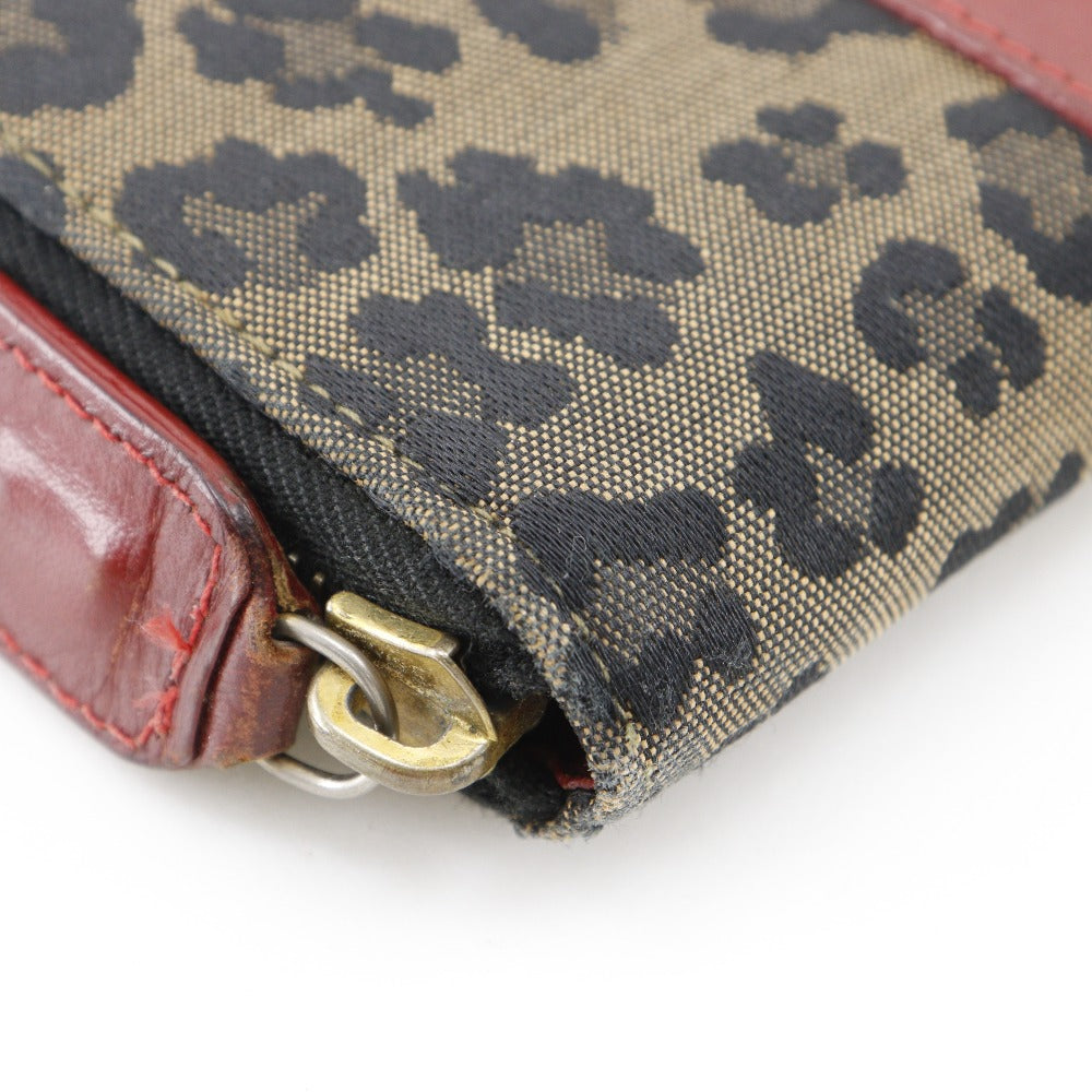 Fendi Wallet Bag Nylon Canvas Handbag