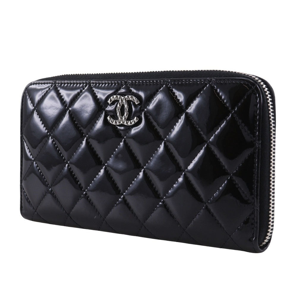 Chanel Brilliant Patent Long Wallet