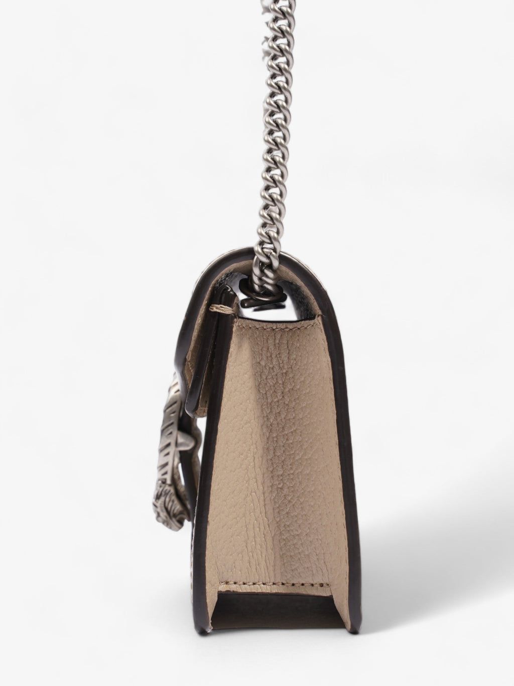 Gucci Super Mini Dionysus Beige and white GG Supreme Coated Canvas