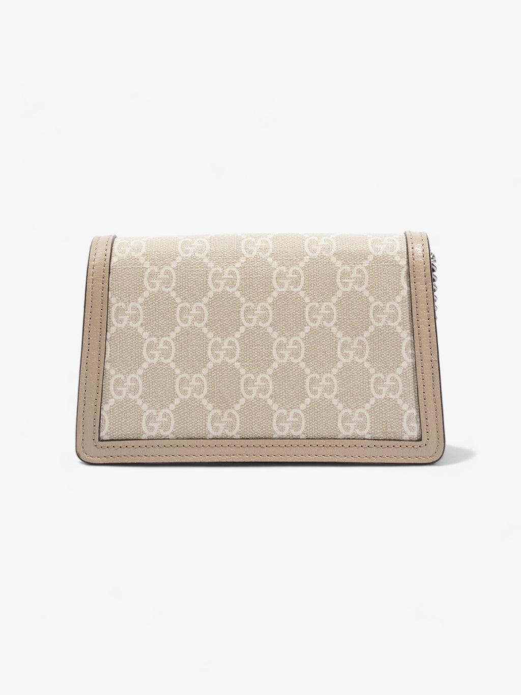 Gucci Super Mini Dionysus Beige and white GG Supreme Coated Canvas