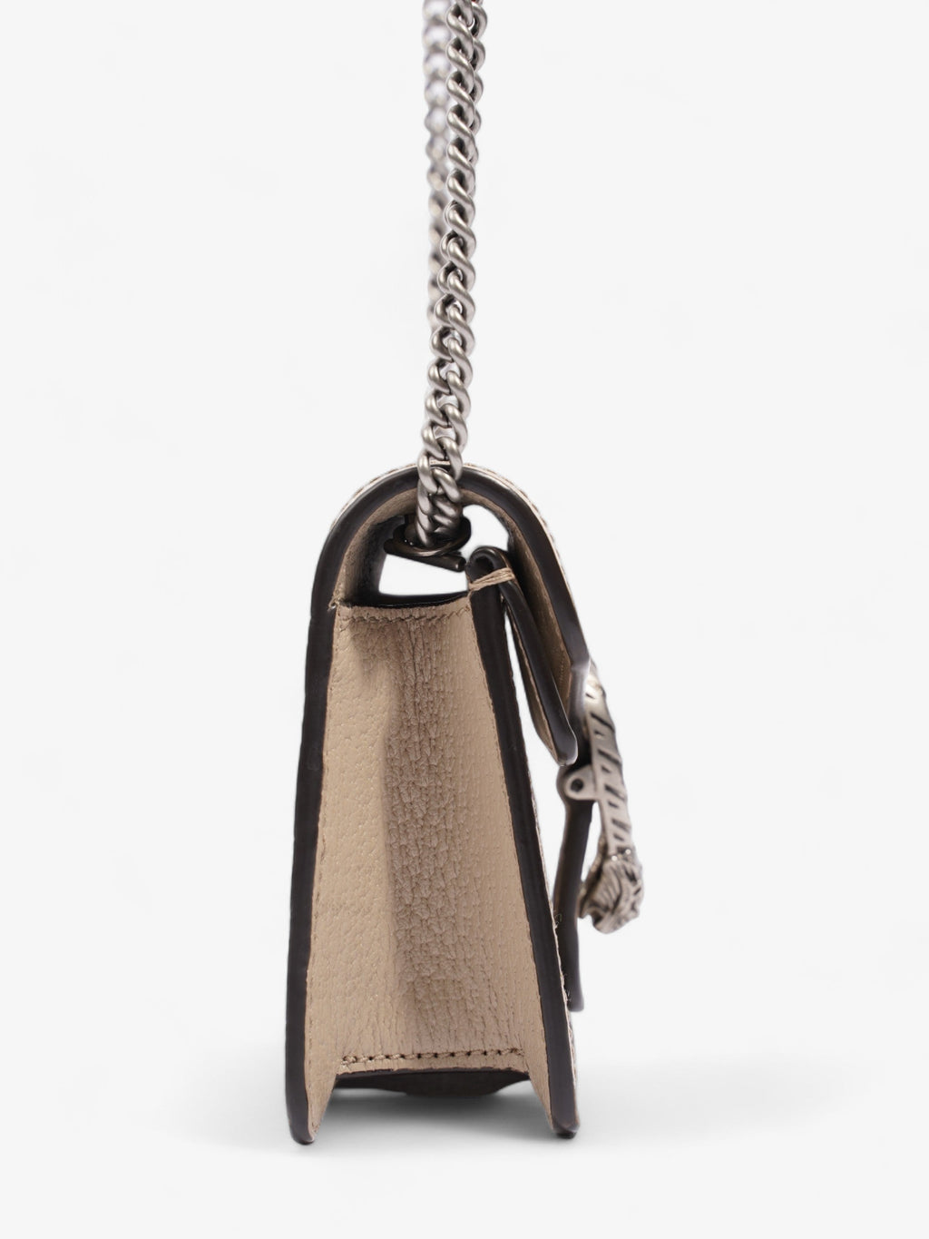 Gucci Super Mini Dionysus Beige and white GG Supreme Coated Canvas