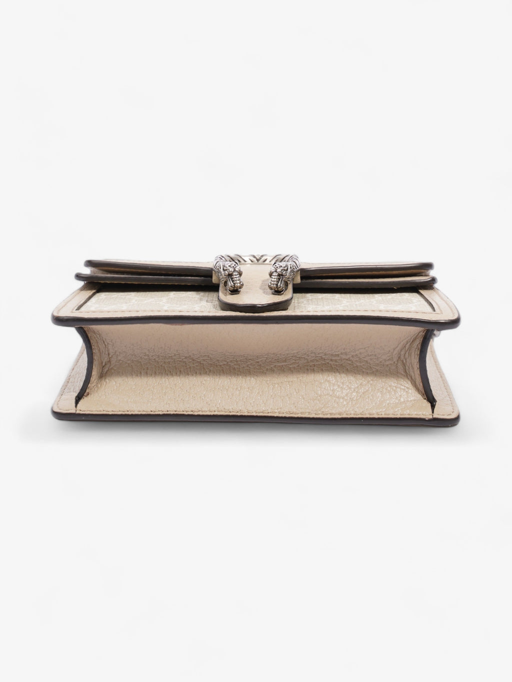 Gucci Super Mini Dionysus Beige and white GG Supreme Coated Canvas