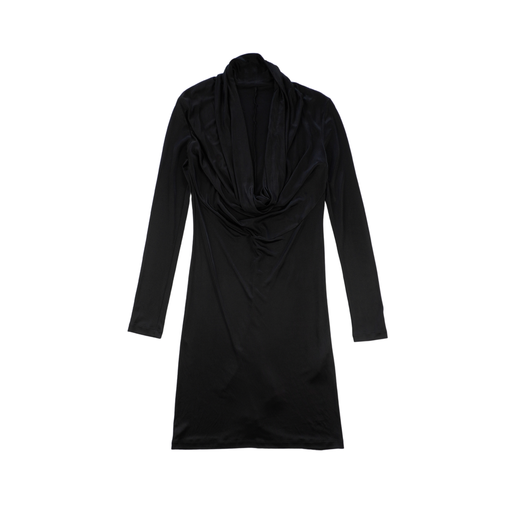 Helmut Lang Cowl-Neck Dress - Women's S
