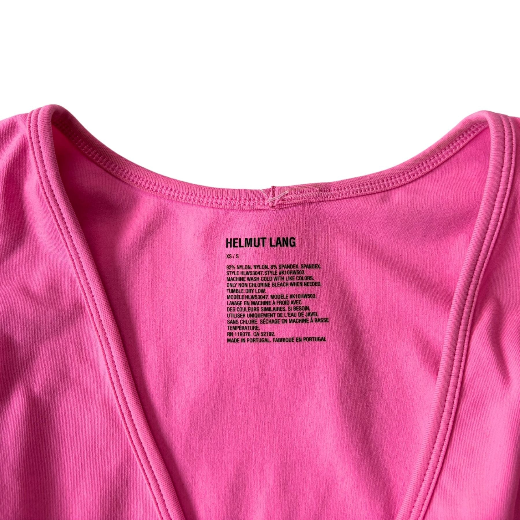 Helmut Lang 'Double Bra' Convertible Tank Top - Women's XS/S