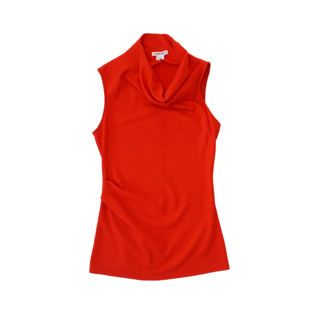 Helmut Lang Cowl Neck Top - Women's S