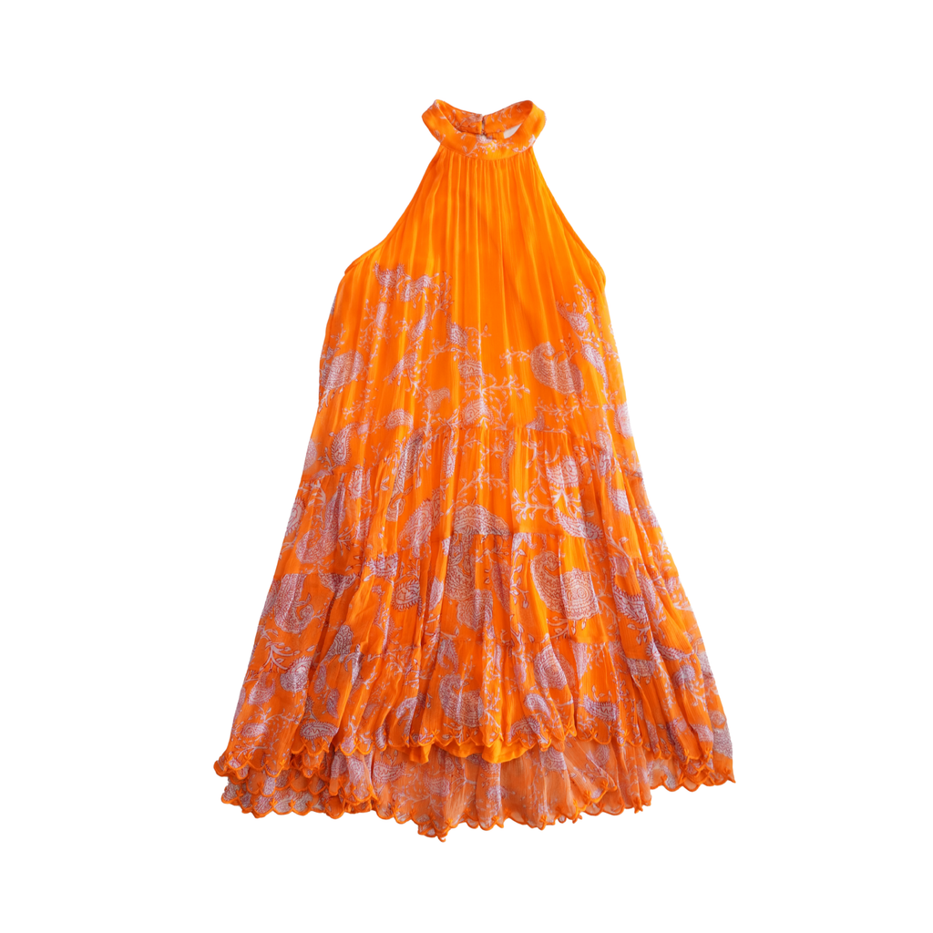 Hemant & Nandita 'Bela' Halter Dress - Women's XS