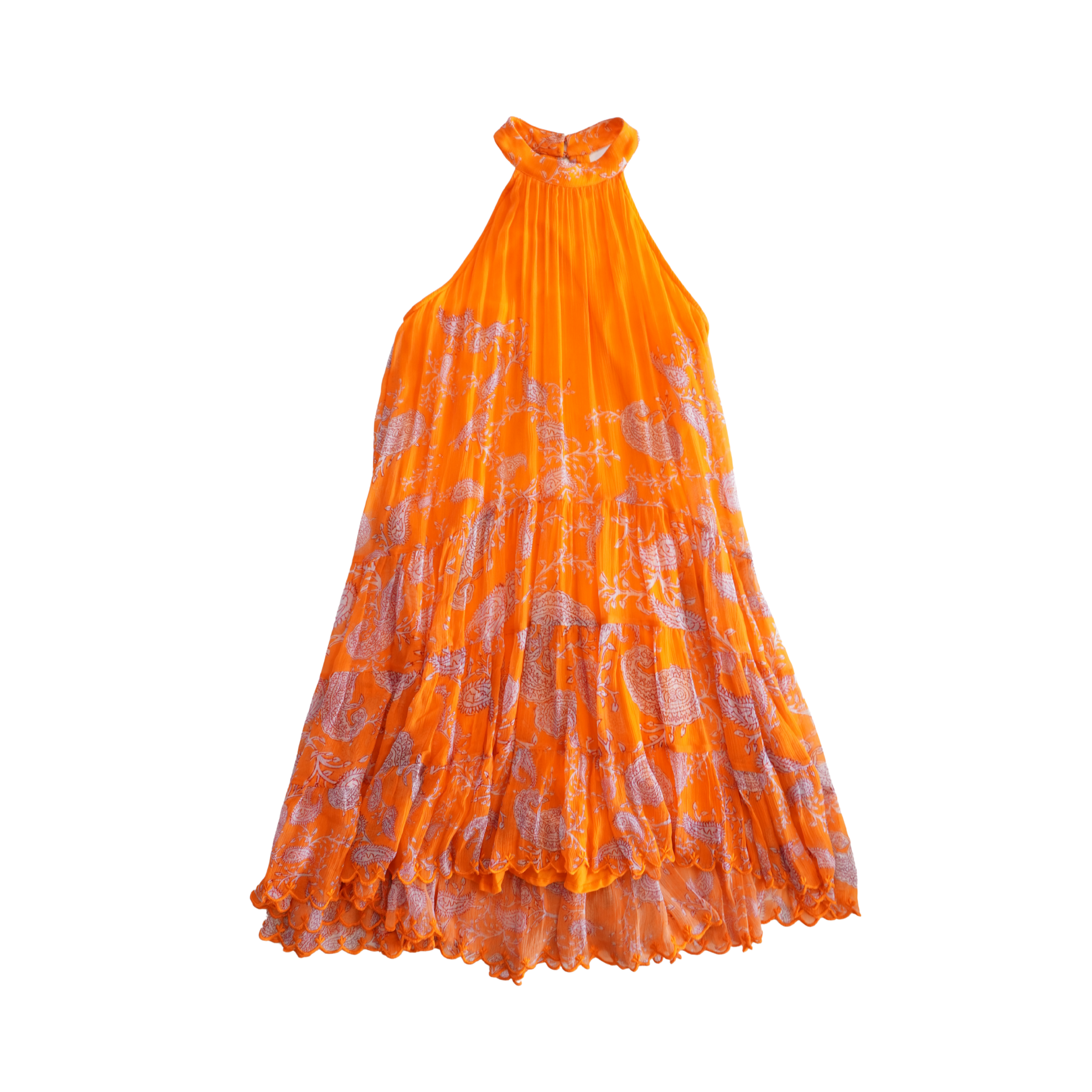 Hemant & Nandita 'Bela' Halter Dress - Women's XS