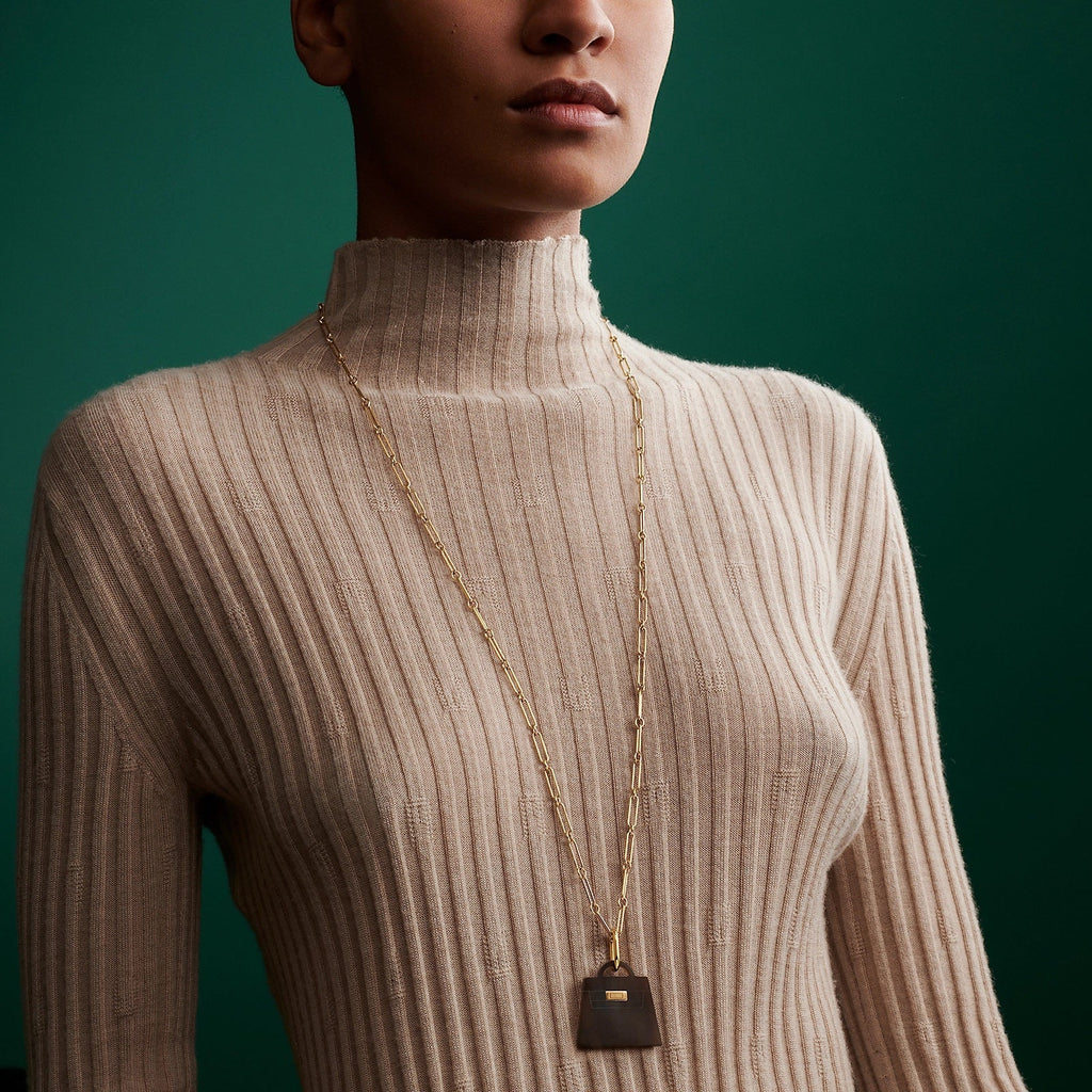 HERMÈS AMULETTE KELLY PENDANT NECKLACE