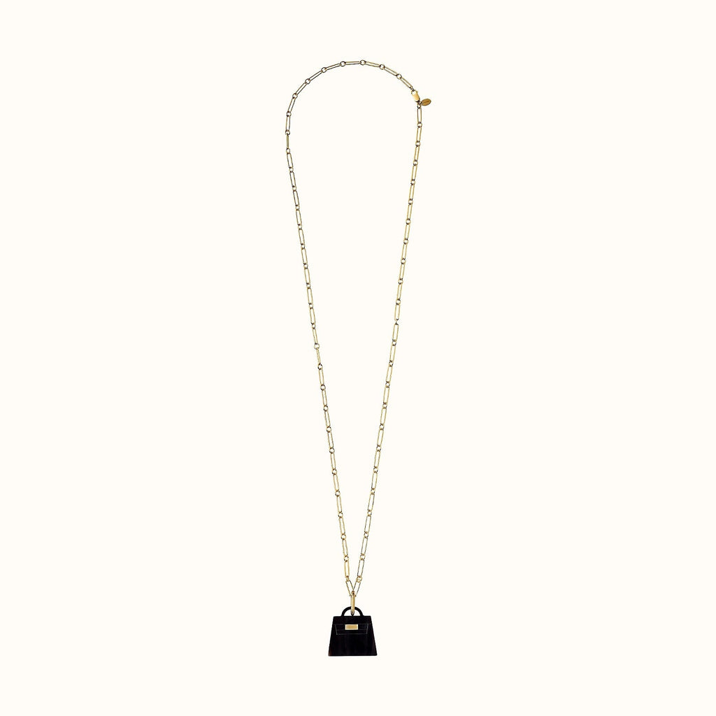 HERMÈS AMULETTE KELLY PENDANT NECKLACE