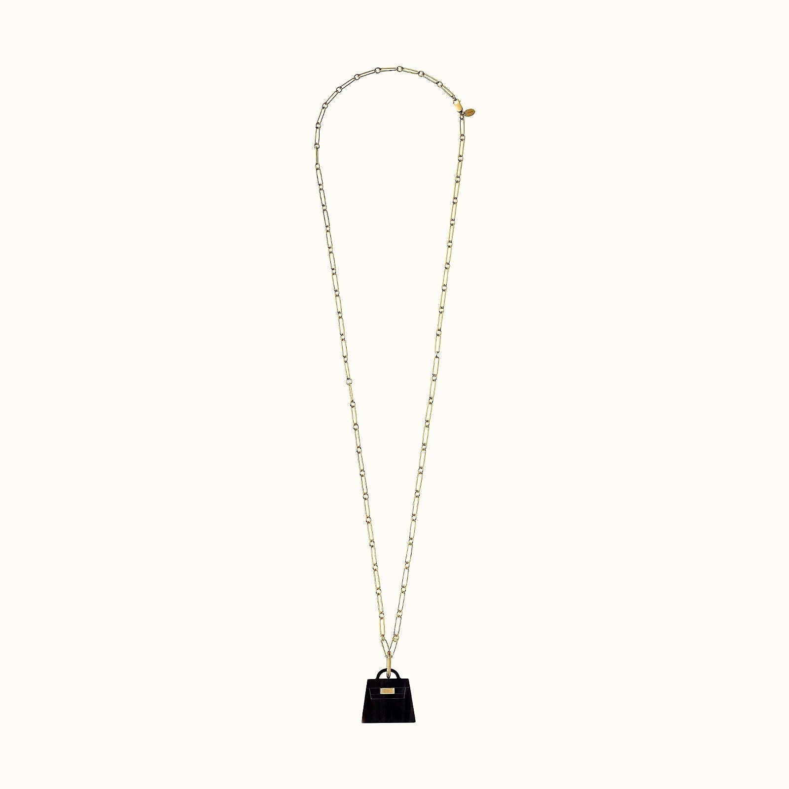 HERMÈS AMULETTE KELLY PENDANT NECKLACE