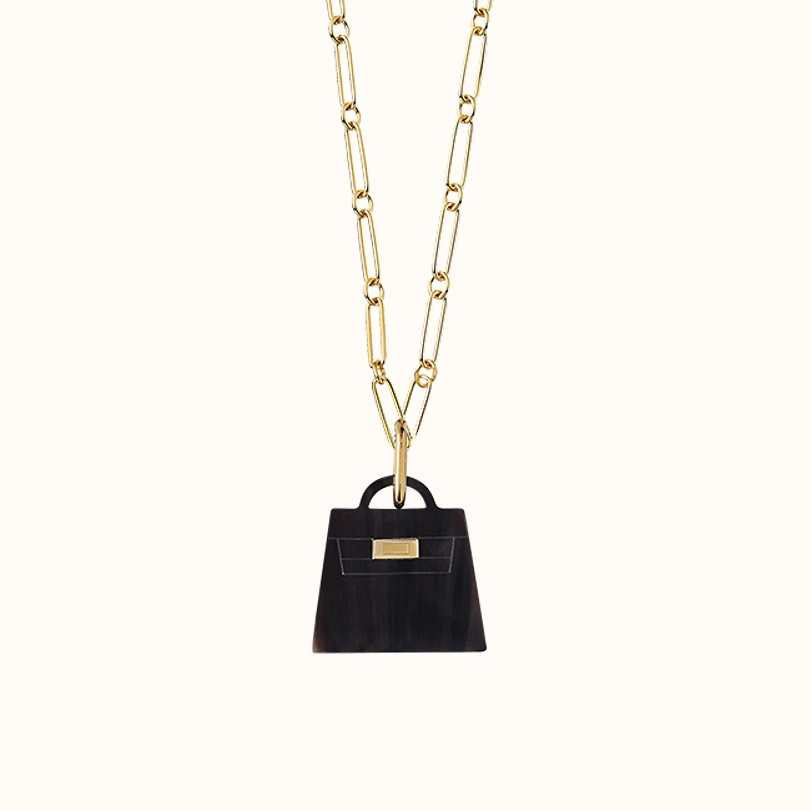 HERMÈS AMULETTE KELLY PENDANT NECKLACE
